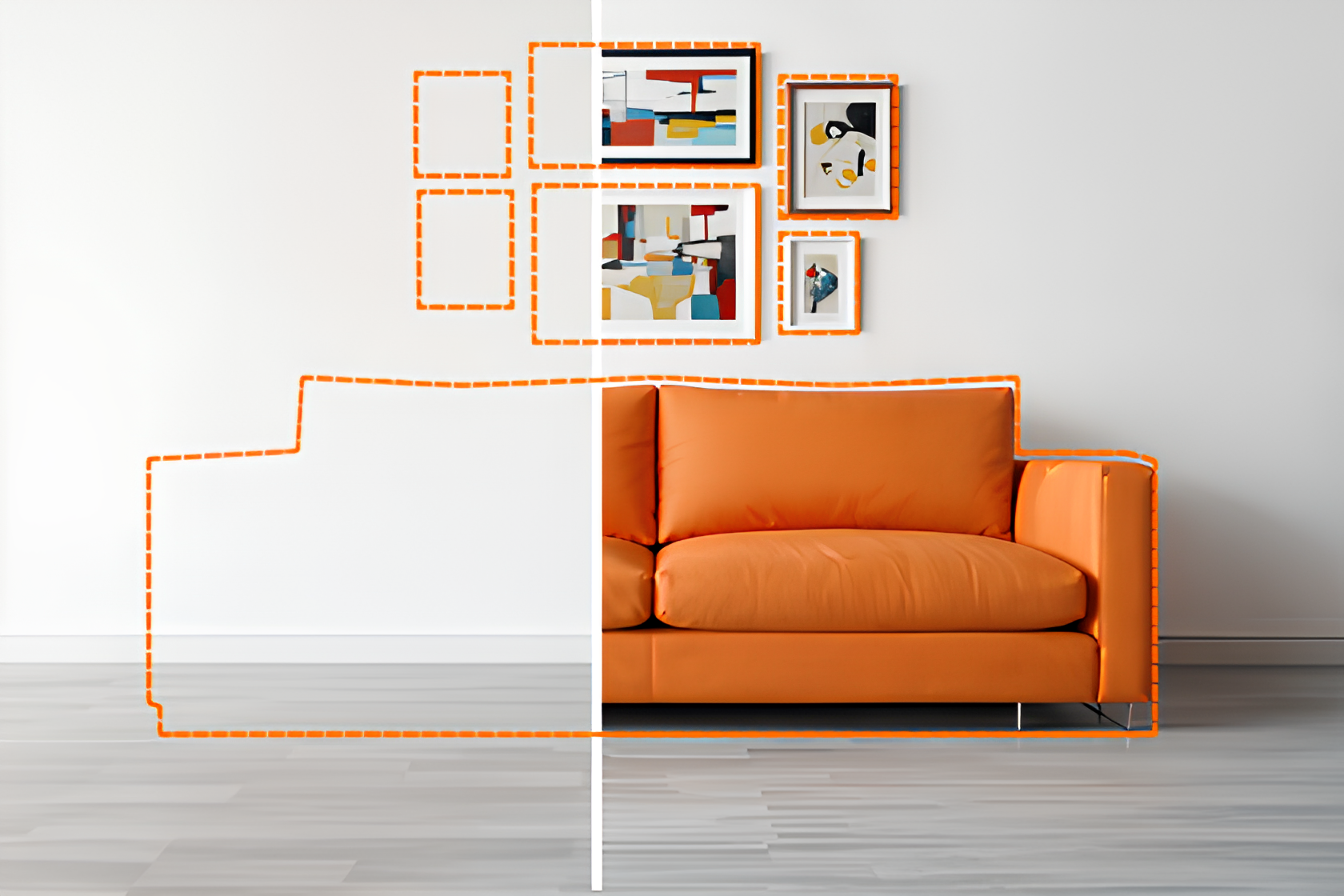 AI-powered real estate photo editing and furniture removal